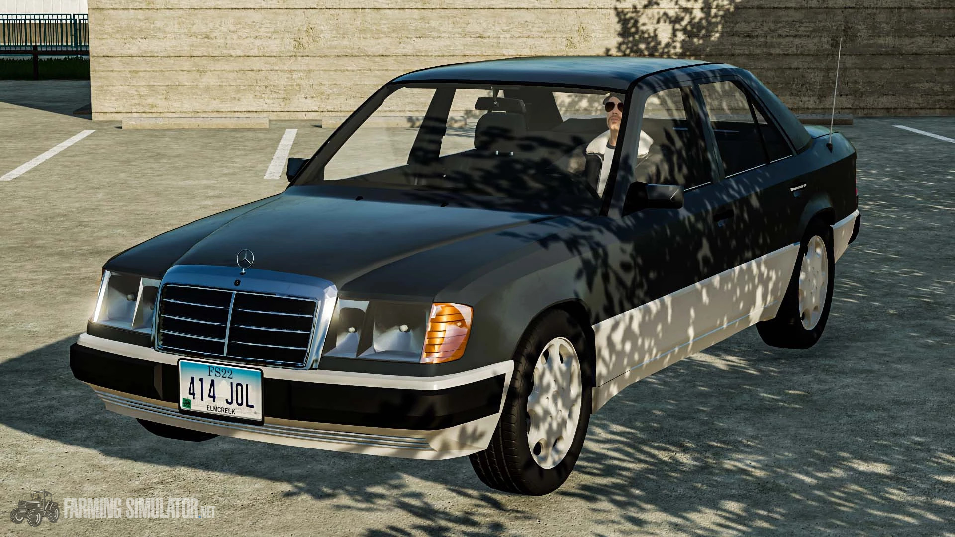 Mercedes-Benz W124 v 1.1 - Farming Simulator 22 Mods