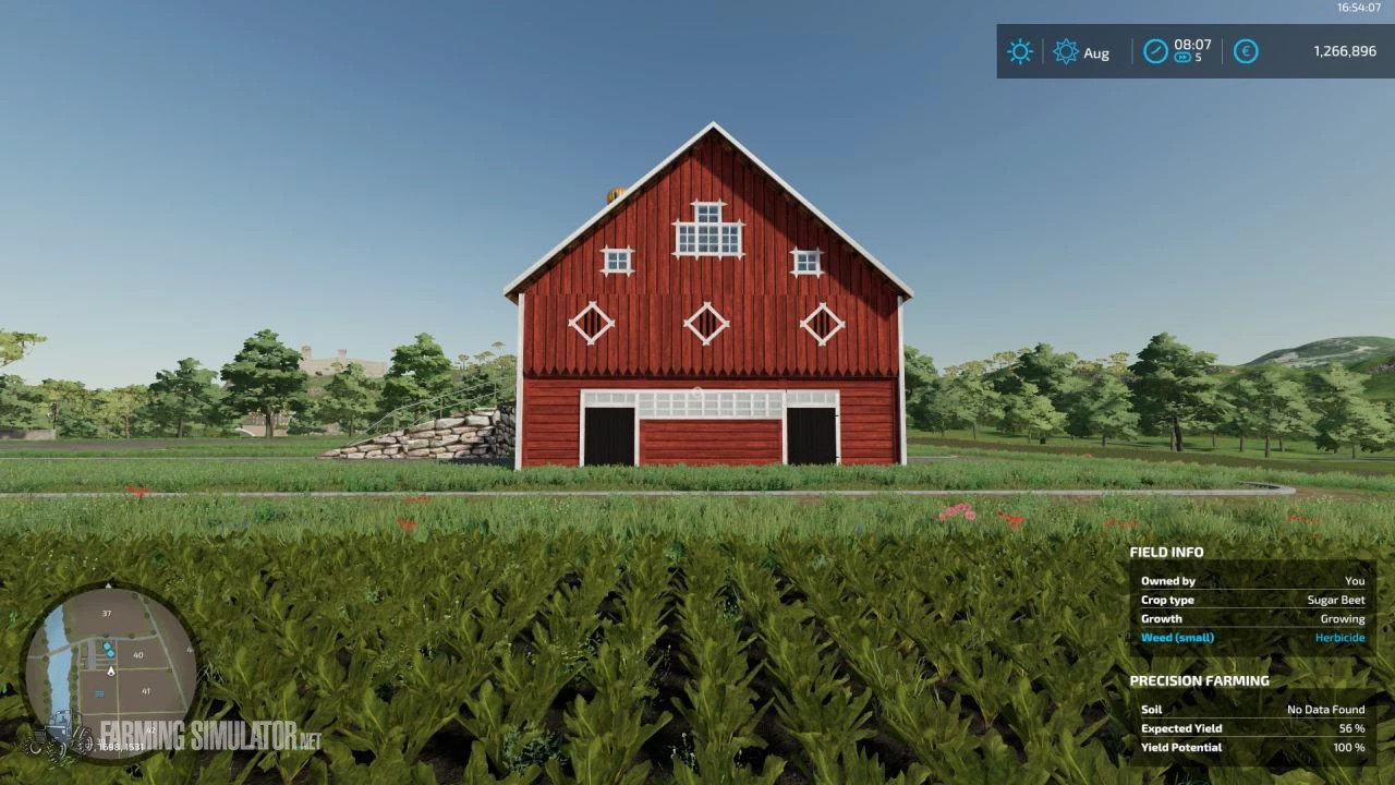 Swedish Barn v 1.0 - Farming Simulator 22 Mods