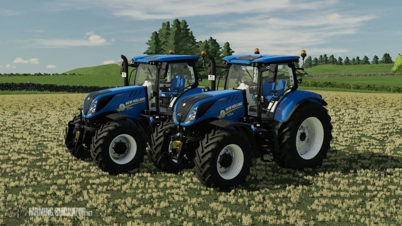 New Holland T7 Pack Edited v 1.0 - Farming Simulator 22 Mods