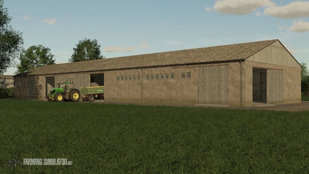 Grain Silo Hall Pack v 1.0 - Farming Simulator 22 Mods